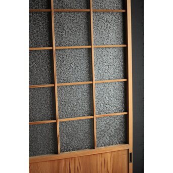 障子戸風 白木ダイアガラス戸　GD0050 