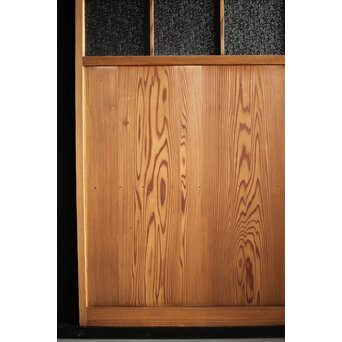 障子戸風 白木ダイアガラス戸　GD0050 