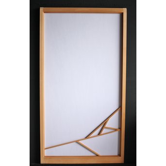 幾何学桟障子戸 2枚1組　F230YD 