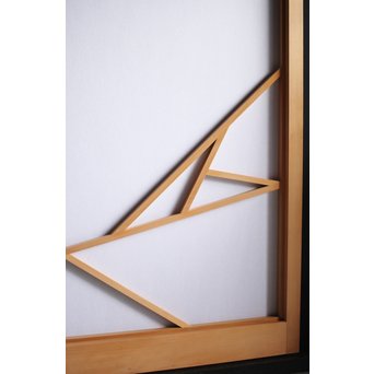 幾何学桟障子戸 2枚1組　F230YD 