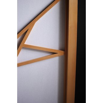 幾何学桟障子戸 2枚1組　F230YD 