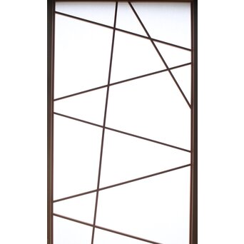 幾何学模様組子の障子戸　F231 