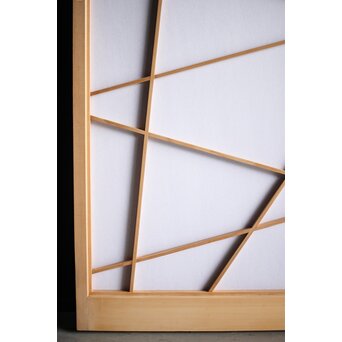 幾何学模様組子の障子戸　F231 