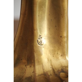 在銘 ブロンズ女性像 一対　M237 