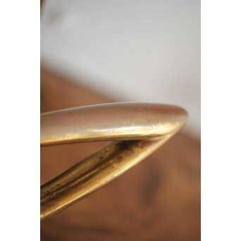 在銘 ブロンズ女性像 一対　M237 