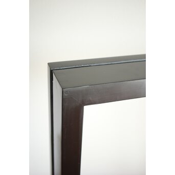 遠山蒔絵 炉縁 村田宗寛 共箱　Q114 