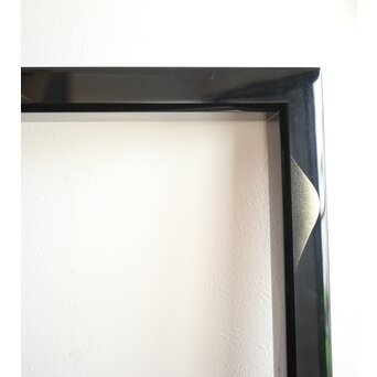 遠山蒔絵 炉縁 村田宗寛 共箱　Q114 