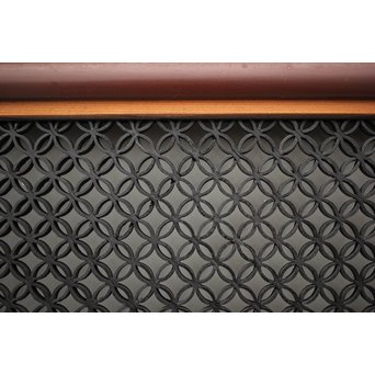 細密七宝繋組子欄間 2枚1組　R0049 