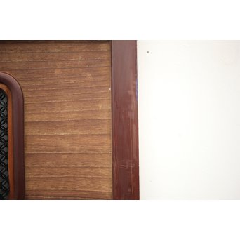 細密七宝繋組子欄間 2枚1組　R0049 