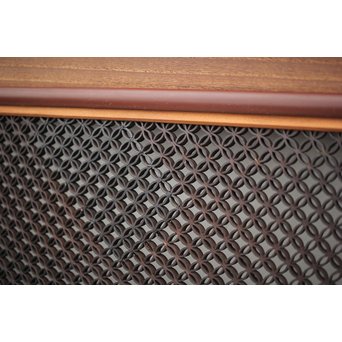 細密七宝繋組子欄間 2枚1組　R0049 