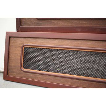 細密七宝繋組子欄間 2枚1組　R0049 