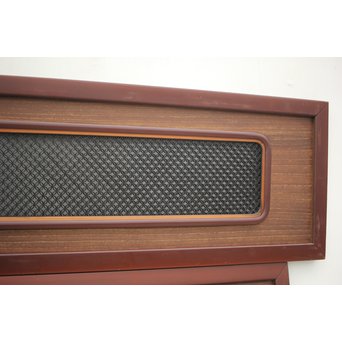 細密七宝繋組子欄間 2枚1組　R0049 