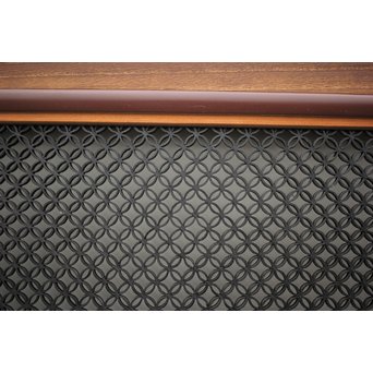 細密七宝繋組子欄間 2枚1組　R0049 