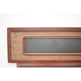 細密七宝繋組子欄間 2枚1組　R0049 