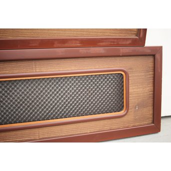 細密七宝繋組子欄間 2枚1組　R0049 