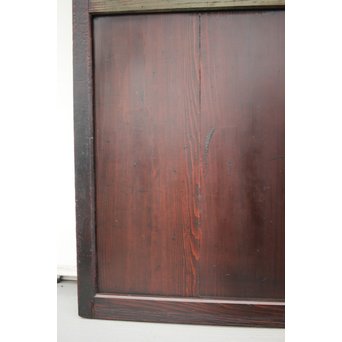 変わり障子枠の田舎風帯戸M 2枚1組　B998YD 