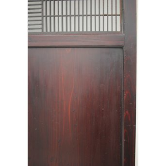 変わり障子枠の田舎風帯戸M 2枚1組　B998YD 