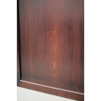 変わり障子枠の田舎風帯戸M 2枚1組　B998YD 