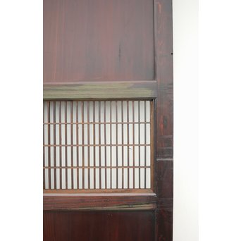 変わり障子枠の田舎風帯戸M 2枚1組　B998YD 