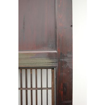 変わり障子枠の田舎風帯戸M 2枚1組　B998YD 