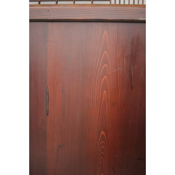 変わり障子枠の田舎風帯戸M 2枚1組　B998YD 