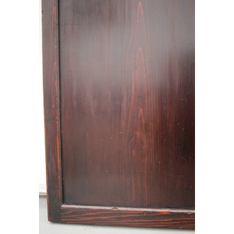 変わり障子枠の田舎風帯戸M 2枚1組　B998YD 