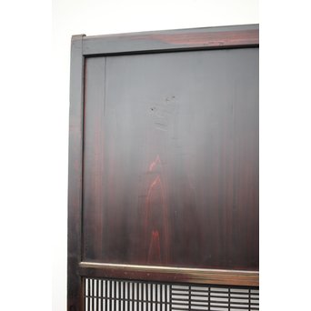 変わり障子枠の田舎風帯戸M 2枚1組　B998YD 