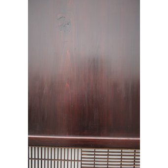 変わり障子枠の田舎風帯戸M 2枚1組　B998YD 