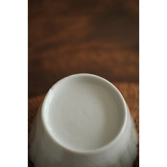 古伊万里白磁 菊型向付 10客1組　P204 