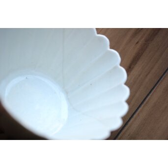 古伊万里白磁 菊型向付 10客1組　P204 