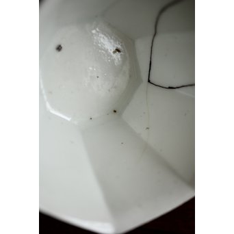 古九谷白磁 八角面取向付 7客　P205 