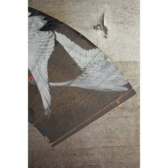 日光彫と明治刺繍の衝立　X260Y 