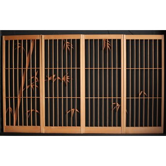 竹雀 書院 4枚1組　R0051 