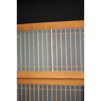 竹虎書院欄間 5枚1組　R0053Y 