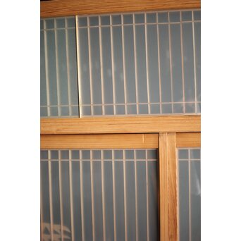 竹虎書院欄間 5枚1組　R0053Y 