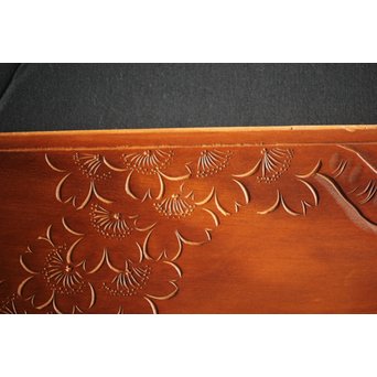 枠無 浮彫欄間 2枚1組　R0054 