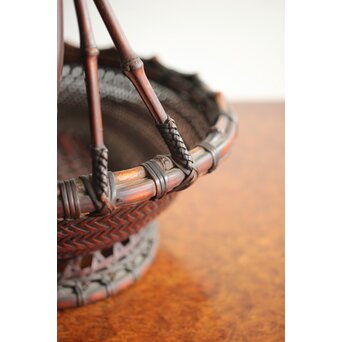 竹一斎 竹籠　U232 