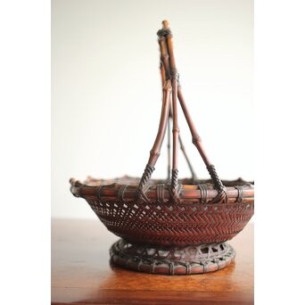 竹一斎 竹籠　U232 