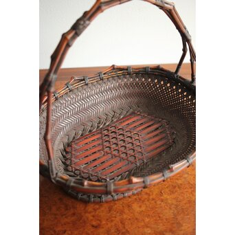 竹一斎 竹籠　U232 