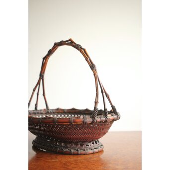 竹一斎 竹籠　U232 