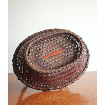 竹一斎 竹籠　U232 