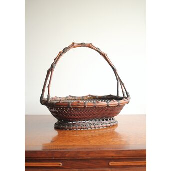 竹一斎 竹籠　U232 