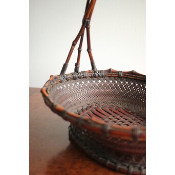 竹一斎 竹籠　U232 