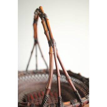 竹一斎 竹籠　U232 