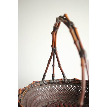 竹一斎 竹籠　U232 