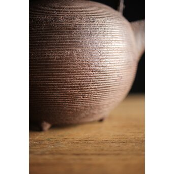 糸目 日ノ丸型 小型鉄瓶/湯沸　M238 