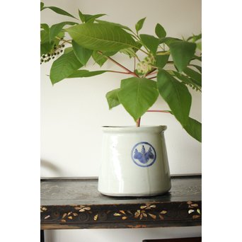 古伊万里 末広型水指/花瓶　P207 