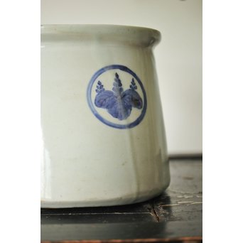 古伊万里 末広型水指/花瓶　P207 