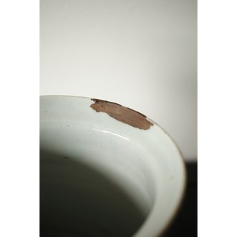 古伊万里 末広型水指/花瓶　P207 