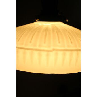 プレスガラス電笠　A2017 